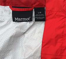 Изнаночная сторона куртки Marmot PreCip Изнаночная сторона куртки Marmot PreCip