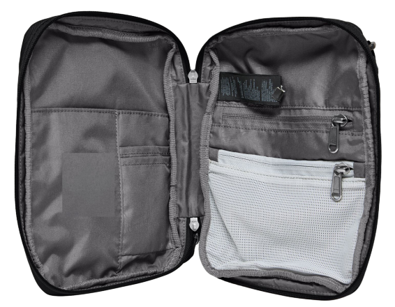 Сумка Jack Wolfskin Konya Organizer Black - Фото 3 большая