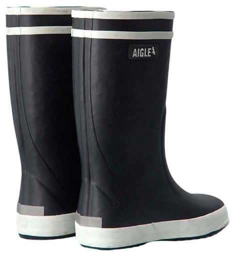 Сапоги детские Aigle Lolly Pop Fur 2 Marine - Фото 2 большая