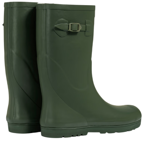 Сапоги детские Aigle Woody-Pop Fur 2 Kaki - Фото 4 большая