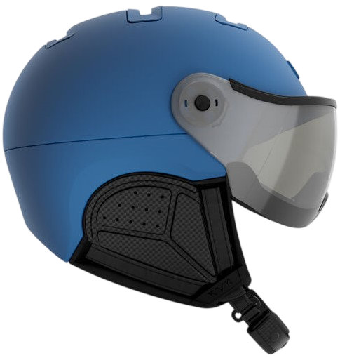 Горнолыжный шлем Kask Shadow Visor Blue - Фото 3 большая