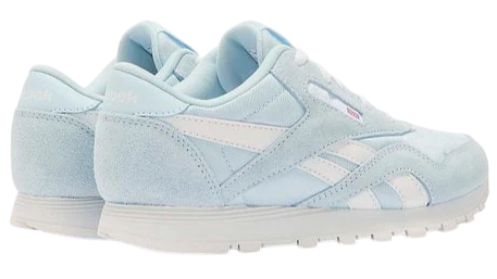 Кроссовки детские Reebok Cl Nylon Голубой/Белый - Фото 2 большая