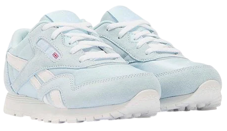 Кроссовки детские Reebok Cl Nylon Голубой/Белый - Фото 3 большая