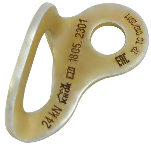 Шлямбурное ухо Krok под анкер сталь D10мм - Фото 1 большая