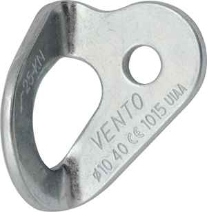 Шлямбурное ухо Vento 10 мм нержавейка - Фото 1 большая
