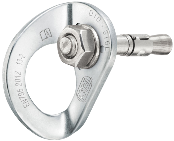 Анкер+проушина Petzl Coeur Bolt Stainless 10 мм - Фото 1 большая