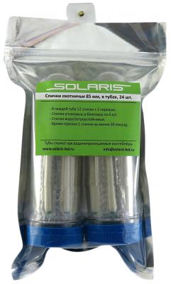 Спички охотничьи Solaris 85 мм в тубах (24 шт.) - Фото 1 большая