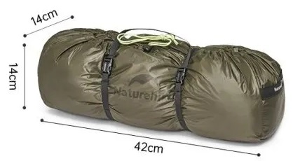 Палатка Naturehike Opalus Ultralight 2 Olive Green - Фото 10 большая