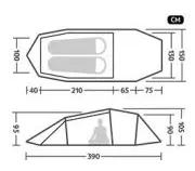Палатка Naturehike Opalus Ultralight 2 Olive Green - Фото 11 большая