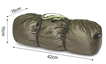 Палатка Naturehike Opalus Ultralight 3 Olive Green - Фото 10 большая