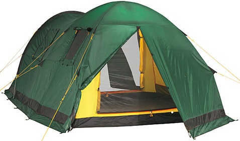 Палатка Alexika Grand Tower 4 Green - Фото 4 большая