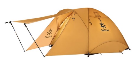 Палатка Kailas Holiday 6 Camping Inca Yellow - Фото 6 большая