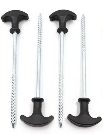 Колышки для палатки BRS-P1 (12 шт) в чехле - Фото 2 большая