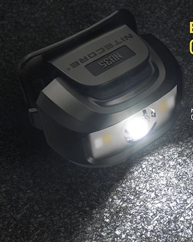 Налобный фонарь Nitecore Nu35 Black - Фото 7 большая