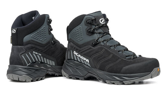 Ботинки мужские Scarpa Rush Trk Gtx Dark Anthracite/Black - Фото 7 большая