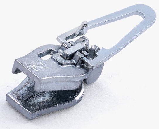 Бегунок для молнии ZlideOn 2022 Narrow Zipper XS Silver - Фото 2 большая