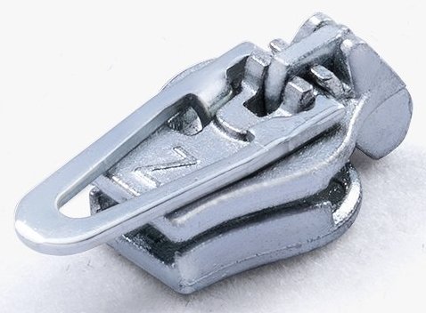 Бегунок для молнии ZlideOn 2022 Waterproof Zipper M Silver - Фото 3 большая