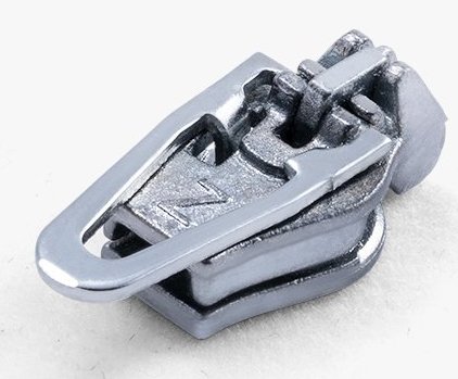 Бегунок для молнии ZlideOn 2022 Narrow Zipper XXS Silver - Фото 3 большая
