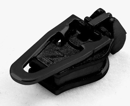 Бегунок для молнии ZlideOn 2022 Narrow Zipper XXS Black - Фото 3 большая