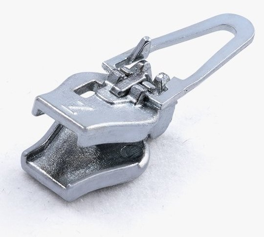 Бегунок для молнии ZlideOn 2022 Metal & Plastic Zipper XXS Silver - Фото 2 большая