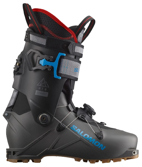 Горнолыжные ботинки Salomon S/Lab MTN Summit Black/Anthracite/Trancend Blue - Фото 1 большая