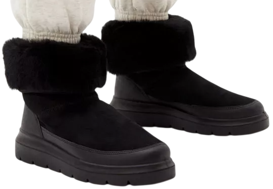 Ботинки женские Ecco Nouvelle Black - Фото 3 большая