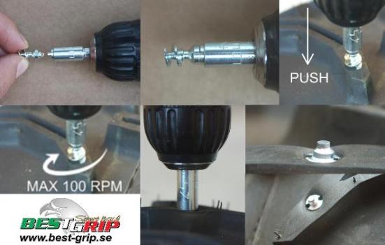 Ключ для монтажа шипа Best-Grip тип 4000 - Фото 2 большая