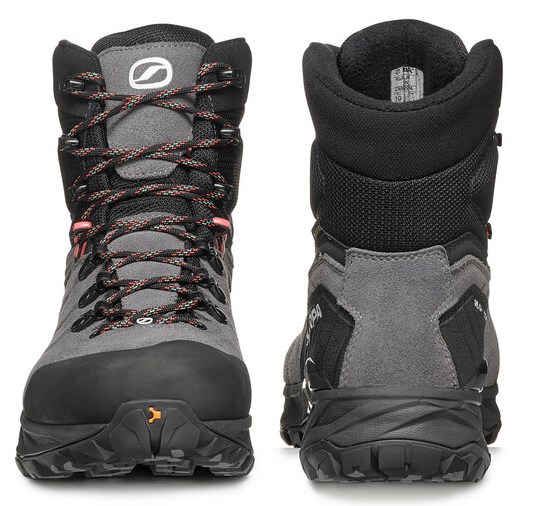 Ботинки женские Scarpa Rush Polar Gtx Smoke/Coral - Фото 4 большая