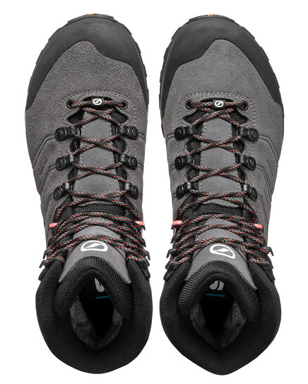 Ботинки женские Scarpa Rush Polar Gtx Smoke/Coral - Фото 5 большая