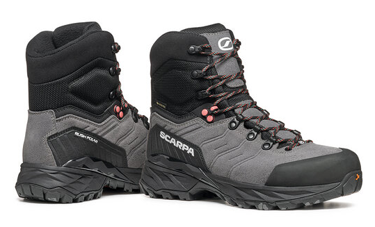 Ботинки женские Scarpa Rush Polar Gtx Smoke/Coral - Фото 6 большая