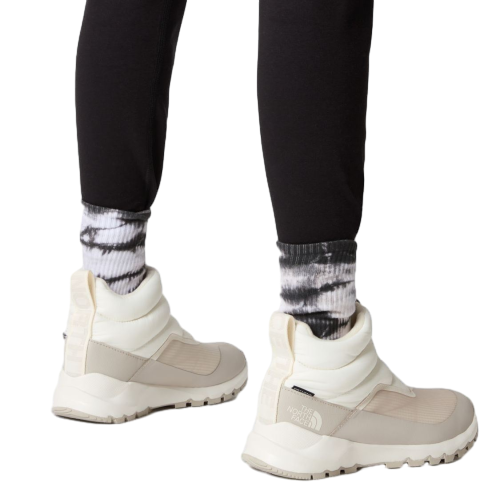 Ботинки женские The North Face Thermoball Progressive II Zip WP Gardenia White/Silver Grey - Фото 7 большая