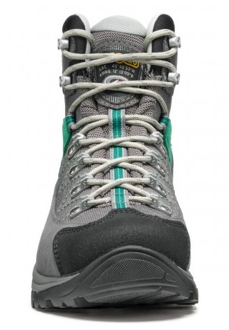 Ботинки женские Asolo Finder GV ML Grey/Stone/Shamrock Green - Фото 4 большая