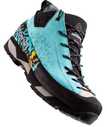 Ботинки женские Zamberlan 215 Salathe' Gtx RR Pale Blue/Beige - Фото 2 большая