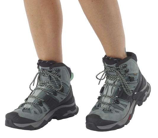 Ботинки женские Salomon Quest 4 Gtx Slate/Trooper/Opal Blue - Фото 6 большая