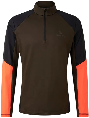 Пулон мужской Bogner Fire+Ice Berkan Chocolate/Neon Orange - Фото 1 большая