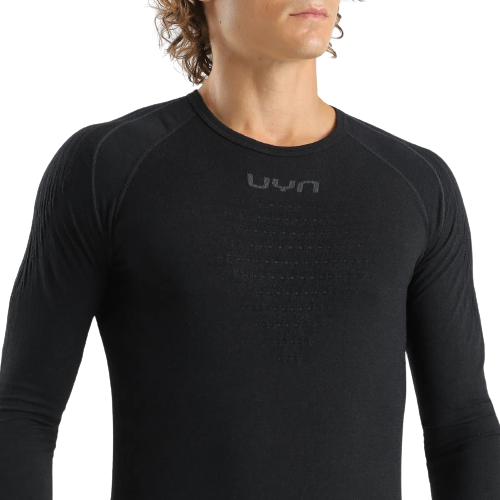 Лонгслив мужской UYN Evolutyon Biotech Uw Black - Фото 5 большая