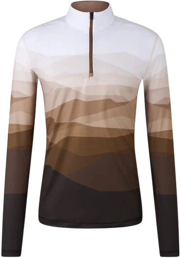 Лонгслив мужской Bogner Fire+Ice Pascal White/Brown - Фото 1 большая