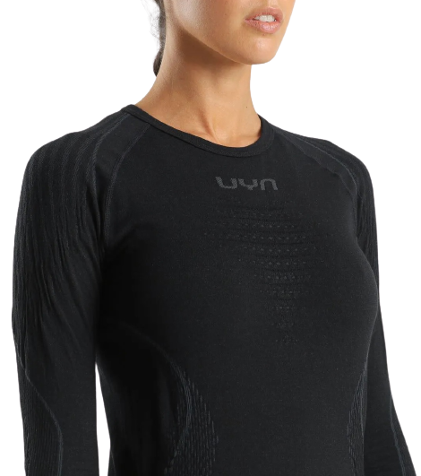 Лонгслив женский UYN Evolutyon Biotech Uw Black - Фото 5 большая