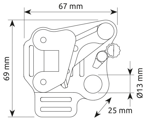 Зажим C.A.M.P. Turbofoot Evo Left - Фото 8 большая