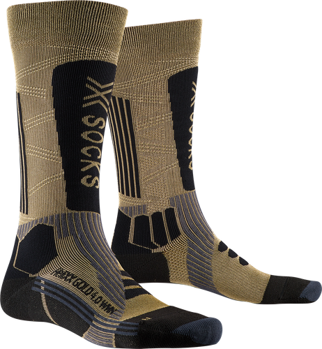 Носки женские X-Socks Helixx Gold Wmn 4.0 Gold/Black - Фото 1 большая