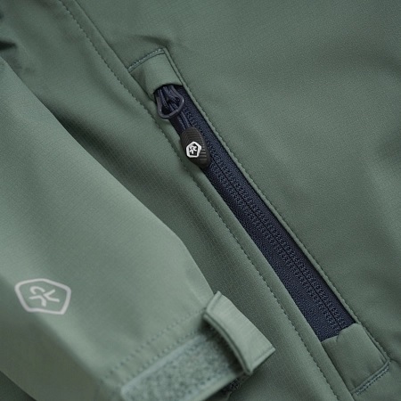 Куртка детская Color Kids Softshell Light weight Dark Forest - Фото 5 большая