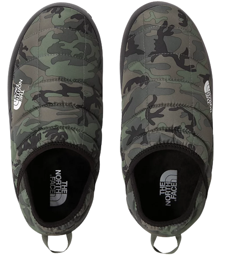Тапки мужские The North Face Thermoball Traction Mule V Thyme Brushwood Camo Print/Thyme - Фото 4 большая