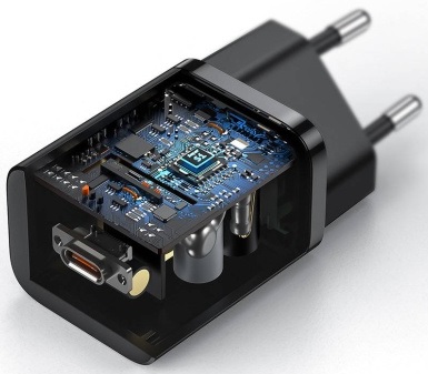 Зарядное устройство Baseus CCSP020101 Super Si Quick Charger Black - Фото 3 большая