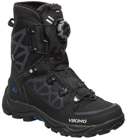 Ботинки Viking Constrictor 3 High WP Boa Black/Silver - Фото 6 большая