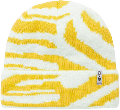 Шапка женская Colmar Waving Smart Yellow/Bianco - Фото 1 большая
