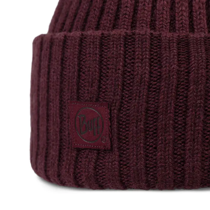 Шапка Buff Knitted Erviny Maroon - Фото 2 большая