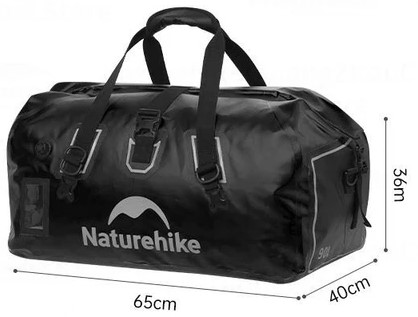 Баул Naturehike Xinglv 90L Black - Фото 2 большая