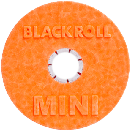 Массажный мини-ролл Blackroll Mini 15 см Оранжевый - Фото 3 большая