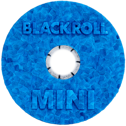 Массажный мини-ролл Blackroll Mini 15 см Синий - Фото 3 большая