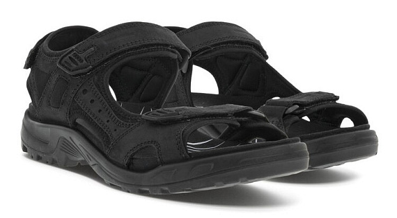 Сандалии мужские Ecco Offroad Black - Фото 8 большая